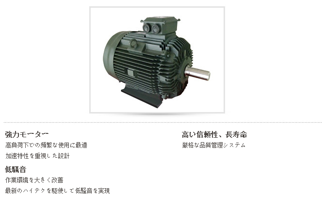 中型電動機